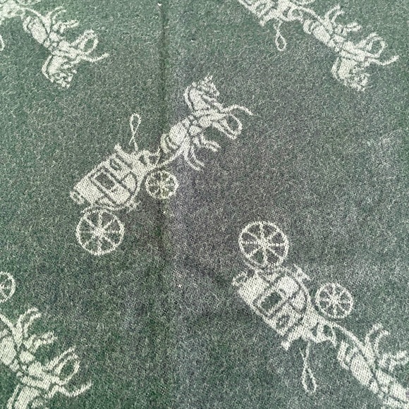 NWOT COACH UNISEX SCARF Cashmere & Wool Heavy&thick - Picture 8 of 10
